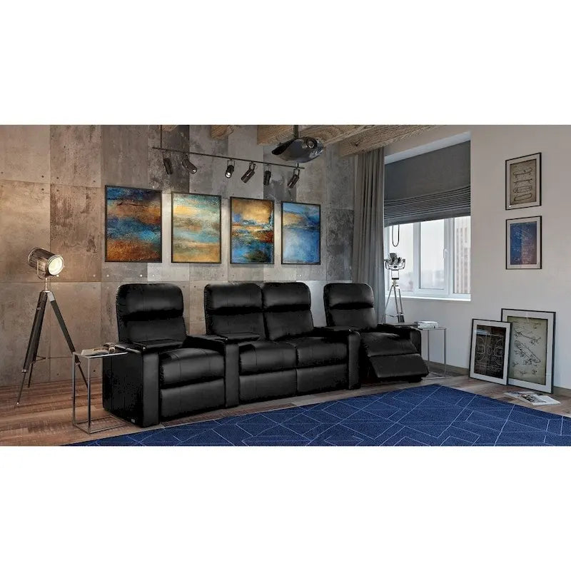 Set Poltrone Home Theater Octane Turbo XL700 Power in Pelle (Fila da 4)