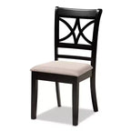 Set di 4 sedie da pranzo Clarke - Baxton Studio