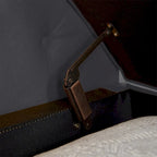 Panca contenitore per camera da letto, fondo letto, con braccioli arrotolati, in velluto, divano ottomana, panca lunga