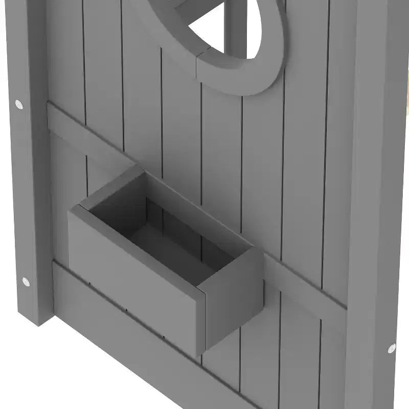 Struttura Letto a Piattaforma per Bambini Doppia/Matrimoniale Letto da Terra per Bambini Letto Montessori Letto a Casetta con Ripiano Portaoggetti - ModernLuxe