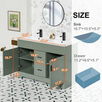 Mobile bagno 30/36/48 Wavy Line con lavabo e rubinetto