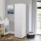 Kings Brand Furniture Armadio Corry, bianco