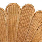 Sedia a forma di fiore Blossom Bohemian Honey Rattan