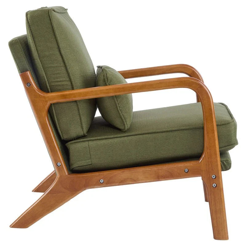 Poltrona imbottita Mid-Century Modern