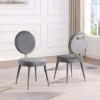 Morden Fort Set da pranzo rotondo moderno di lusso da 5 pezzi con tavolo e sedie