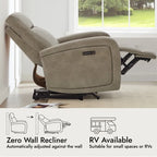 Poltrona reclinabile elettrica Lena Zero Wall Hugger