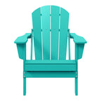 Polytrends Laguna Sedia Adirondack Pieghevole da Esterno per Patio Resistente allo Sbiadimento e alle Intemperie
