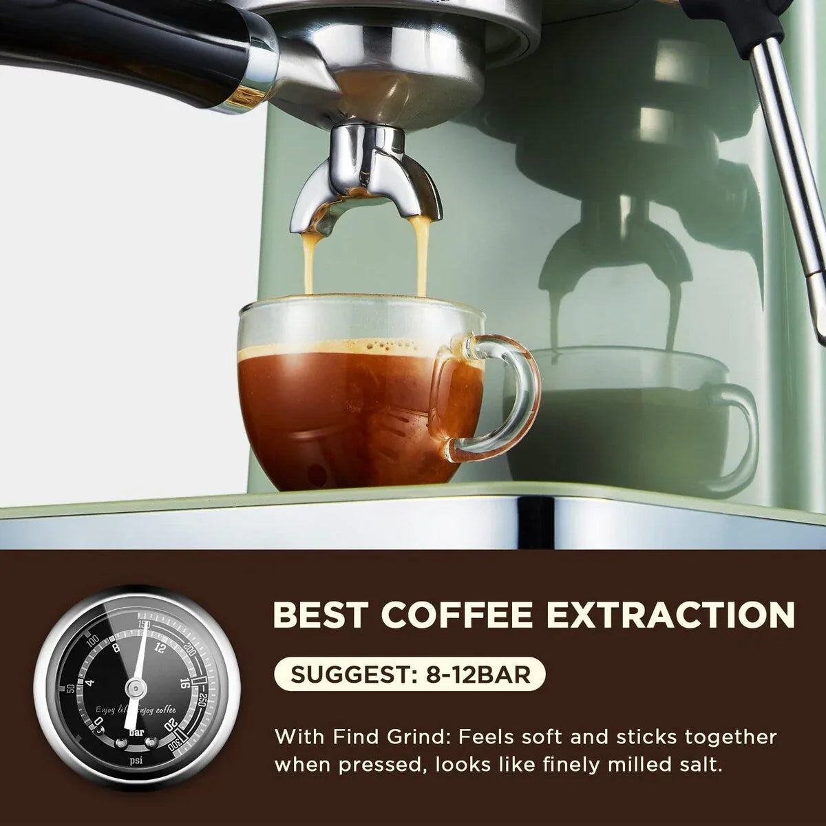 Macchina da Caffè Espresso con Montalatte a Vapore
