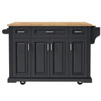 54 - Grande isola cucina con anta a ribalta in legno di gomma, carrello da cucina scorrevole con texture in rilievo su 4 ruote con 4 ante e 3 cassetti