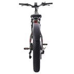 GOTRAX Bici Ibrida Elettrica 26" con Pneumatici Fat, Telaio a Scavalco, per Adulti - Verde
