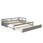 Divano Letto Estensibile con Letto Estraibile, Divano Letto in Legno con Letto Estraibile
