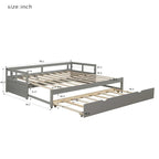 Divano Letto Estensibile con Letto Estraibile, Divano Letto in Legno con Letto Estraibile