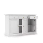 Tvilum, Credenza con 3 Ante e 3 Cassetti, Bianco