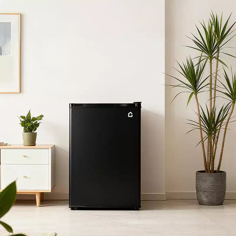 Mini Frigo da 127 Litri con Congelatore, Frigorifero Compatto con Porta Reversibile, Termostato Regolabile ad Alta Efficienza Energetica, Piccolo Frigo