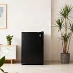 Mini Frigo da 127 Litri con Congelatore, Frigorifero Compatto con Porta Reversibile, Termostato Regolabile ad Alta Efficienza Energetica, Piccolo Frigo