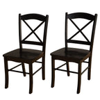 Sedie da pranzo per cottage di campagna Simple Living (set da 2)