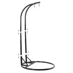LeisureMod Sedia a Uovo Sospesa per 2 Persone con Supporto - Dondolo Pensile per Esterni/Interni in Rattan Intrecciato con Cuscini