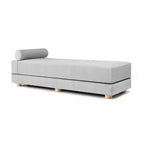 Divano letto / Letto estraibile queen-size - Microvelluto