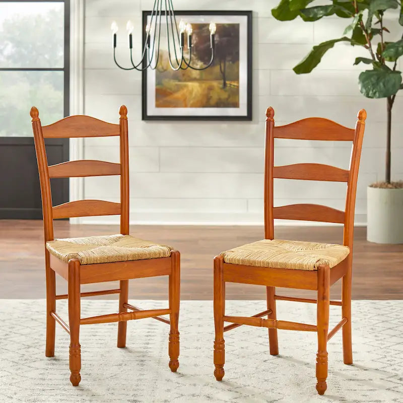 Sedia da pranzo Simple Living Jessie Ladder Back (set di 2)