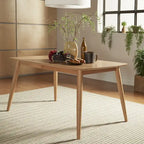 Set da pranzo affusolato in rovere danese norvegese di iNSPIRE Q Modern