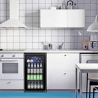 Frigorifero per bevande - Mini frigo con porta in vetro da 120 lattine
