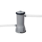 Piscina Fuori Terra Rotonda Bestway Steel Pro MAX con Pompa e Copertura