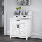 Scrittoio Key West con mobiletto di Bush Furniture