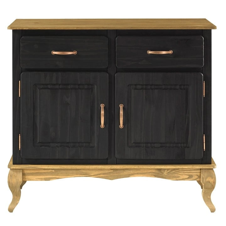 Credenza in legno verde