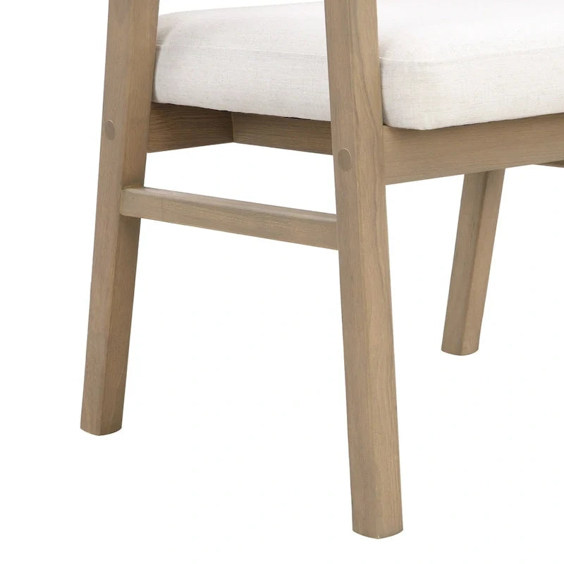 Christopher Knight Home - Sedia da pranzo imbottita in canna (Set di 2)