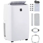 Condizionatore Portatile da 14000 BTU, Condizionatore con Telecomando, Funzione Raffreddamento, Ventilazione e Deumidificazione, Modalità Notte/Timer 24 ore, Raffredda 700 Sq.ft