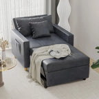 Poltrona letto trasformabile, 3 in 1, vari colori, per 1 persona