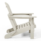 Polytrends Laguna Sedia Adirondack Pieghevole da Esterno per Patio Resistente allo Sbiadimento e alle Intemperie