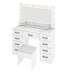 Set toilette bianco