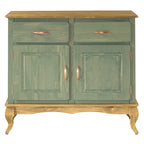 Credenza in legno verde