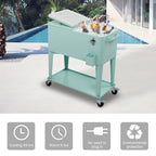 Frigorifero spray in ferro da 80QT con ripiano