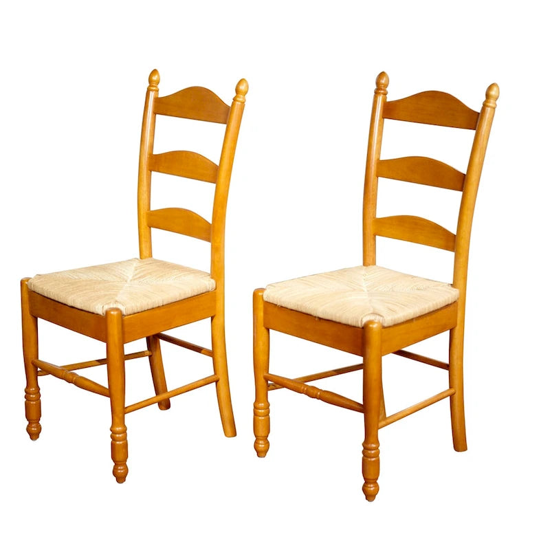 Sedia da pranzo Simple Living Jessie Ladder Back (set di 2)