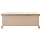 SAFAVIEH Fiorello Panca Contenitore a 3 Cassetti con Cuscino - 47,3 L x 15 P x 19 A - 47Lx15Px19A