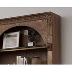 94 Traditional Tall Bookcase Wall, Collezione Stratton Marrone - Martin Furniture