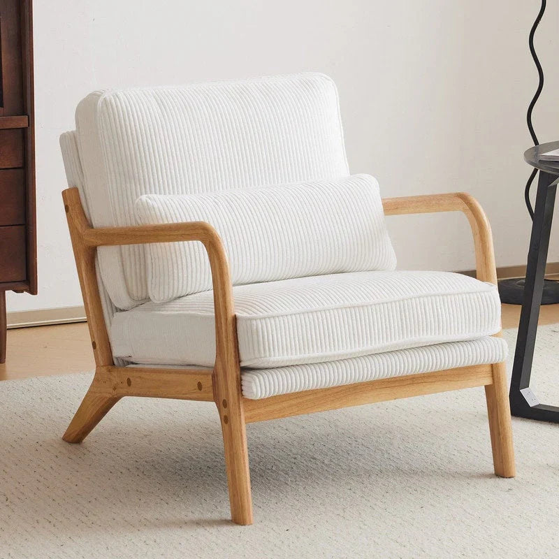 Poltrona imbottita Mid-Century Modern