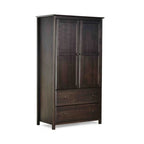 Armadio a 2 ante in legno massello - 41x72x22