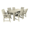 HIGHWOOD PROFESSIONAL Set da pranzo da esterno 7 pezzi 42x72