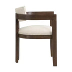 Christopher Knight Home Shankar, set da pranzo moderno da 5 pezzi con tavolo rotondo e sedie imbottite in legno di caucciù