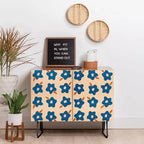 Maritza Lisa Wonky Spring Flowers Credenza - Deny Designs