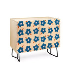 Maritza Lisa Wonky Spring Flowers Credenza - Deny Designs