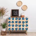 Maritza Lisa Wonky Spring Flowers Credenza - Deny Designs