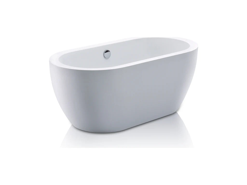 Vasca da bagno freestanding - 178L - 149x75x58cm - Bianca - Acrilico - Doucezen