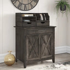 Scrittoio Key West con mobiletto di Bush Furniture