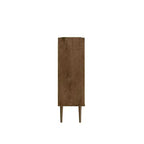 Mobiletto d'accento moderno di metà secolo Bogart, 4 ripiani, 115,6 cm
