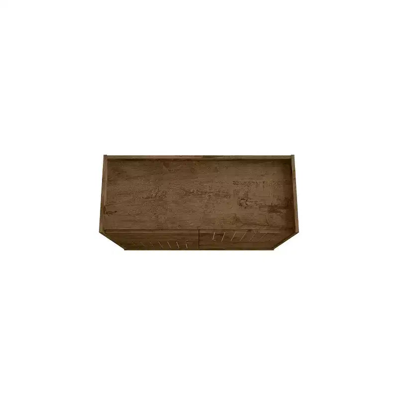 Mobiletto d'accento moderno di metà secolo Bogart, 4 ripiani, 115,6 cm