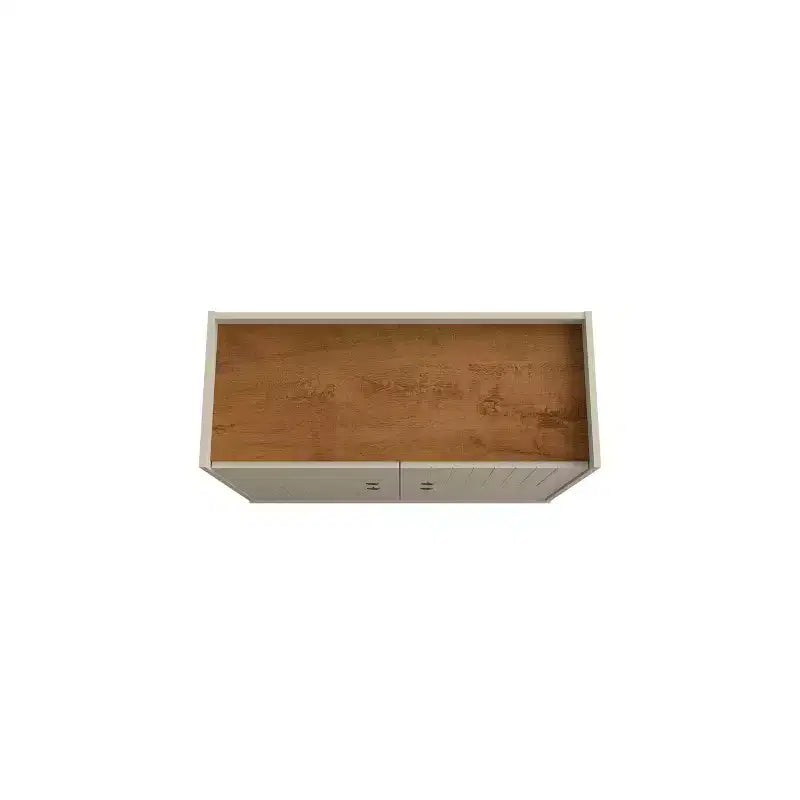 Mobiletto d'accento moderno di metà secolo Bogart, 4 ripiani, 115,6 cm